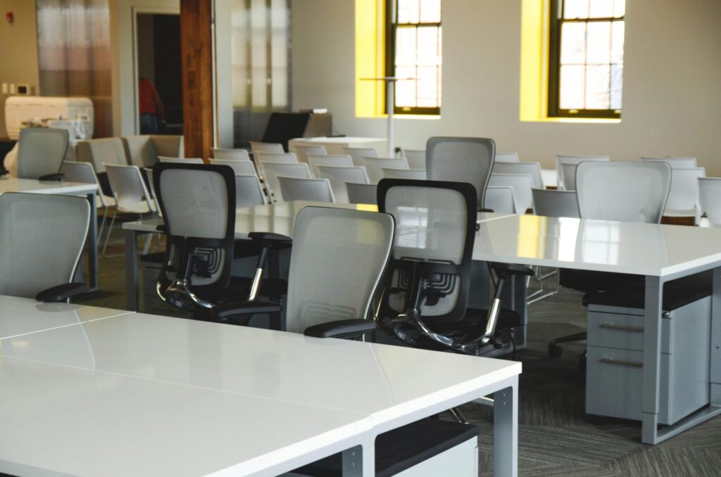 Corporate office cleaning services in Rosemount Business Park for large offices