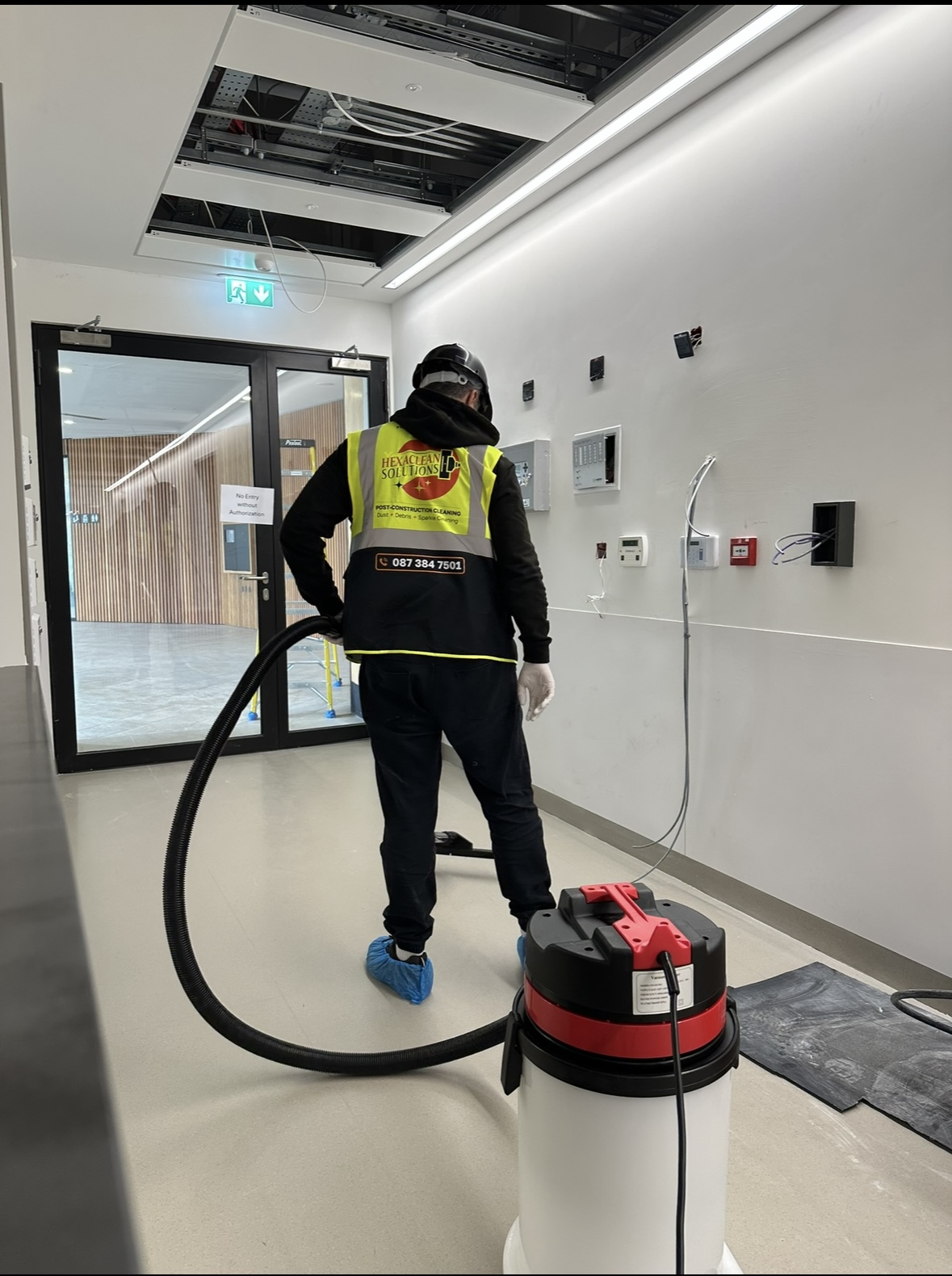 Hexaclean Solutions operative vacuuming with industrial vacuum St Vincent's Hospital