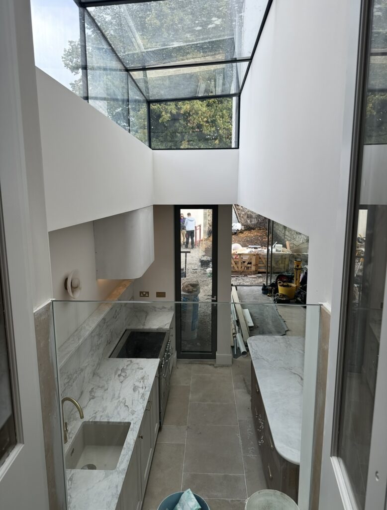 Luxury home development during post-construction and after builders cleaning for a Contempo project in Dublin.