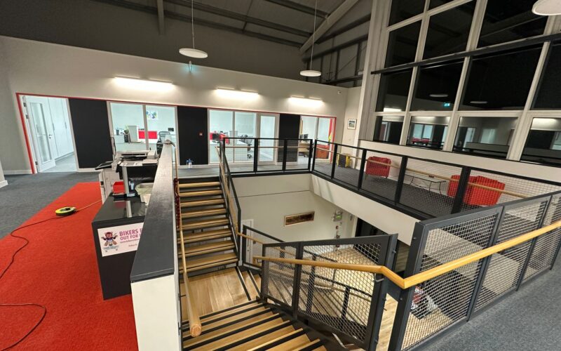 A clean and hygienic office environment following professional commercial office cleaning designed to support staff wellbeing.